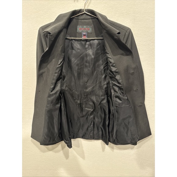 RALPH RALPH LAUREN Womens Size XS Button Front Performance Jacket Black RRL - Picture 6 of 7